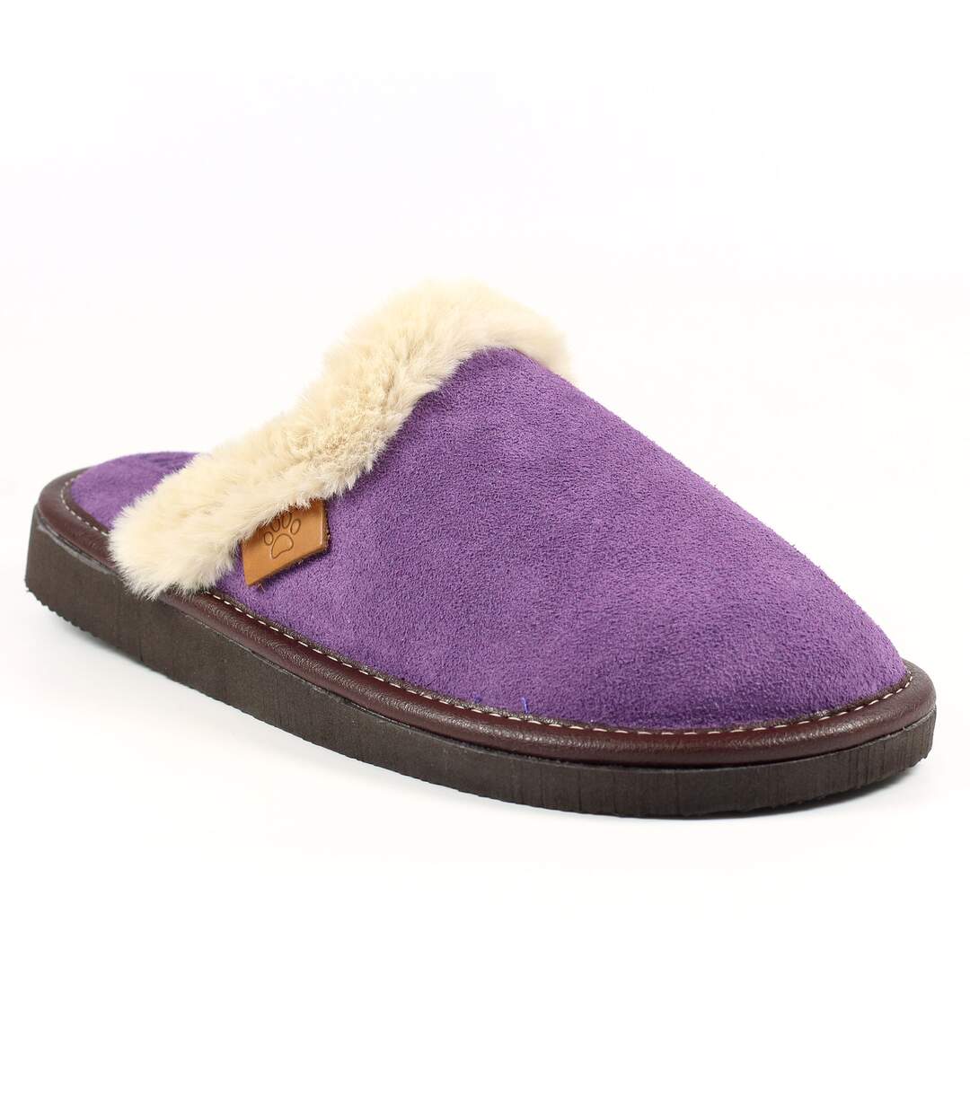 Chaussons otto femme violet Lazy Dogz-1