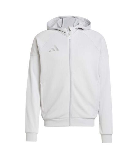 Veste À Capuche Tiro Homme Gris Argenté Adidas