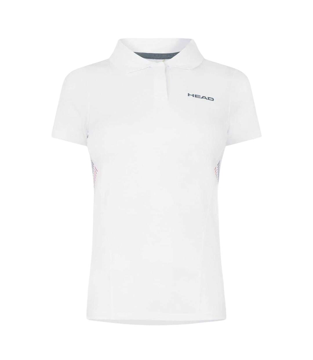 Polo Motif/style Logo Club Femme Blanc Head-1