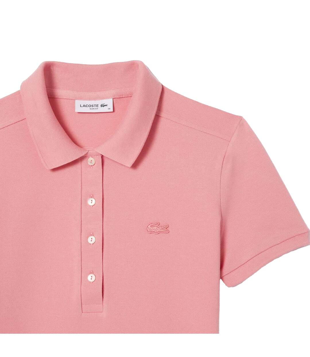 Polo Femme Rose Lacoste-2
