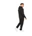 Mens Kensby Hoodie Black Crosshatch-3