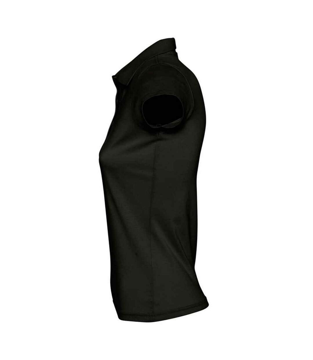 Polo Prescott Femme Noir SOLS-3