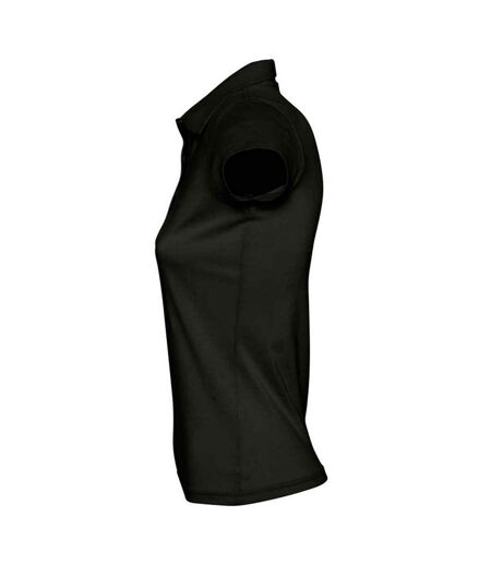 Polo Prescott Femme Noir SOLS