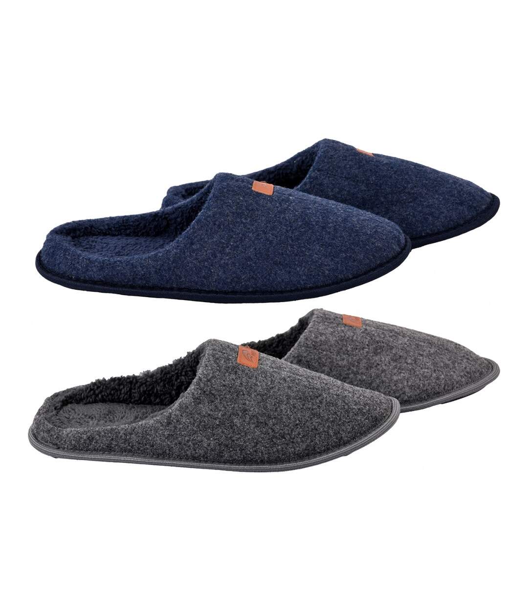 Pantoufle HOMME SUEDINE - Pack de DE-2