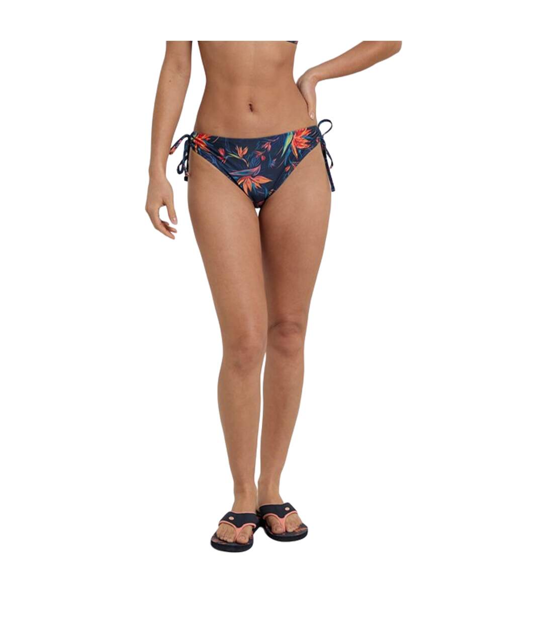 Bas de maillot de bain iona femme orange Animal