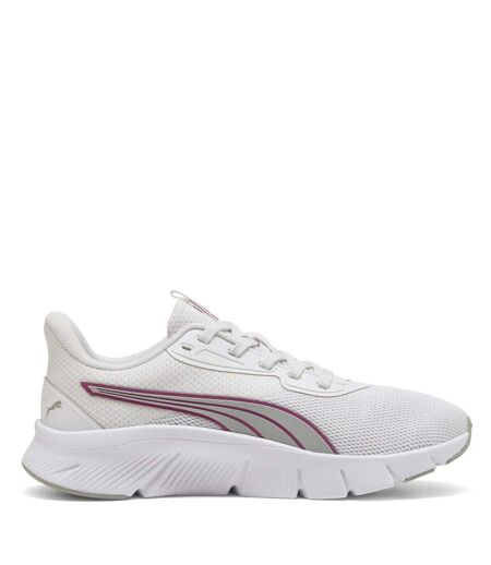 Womens/ladies Cushioned Trainers Grey Pink Puma