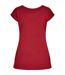 T-shirt Femme Bordeaux Build Your Brand-2