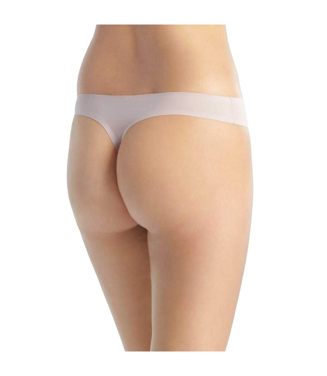 Pack Of 3  Womens/ladies Thong  Black Beige Cream Adidas-2