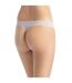 Pack Of 3  Womens/ladies Thong  Black Beige Cream Adidas-2