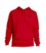 Sweat à capuche rival homme rouge / blanc Under Armour