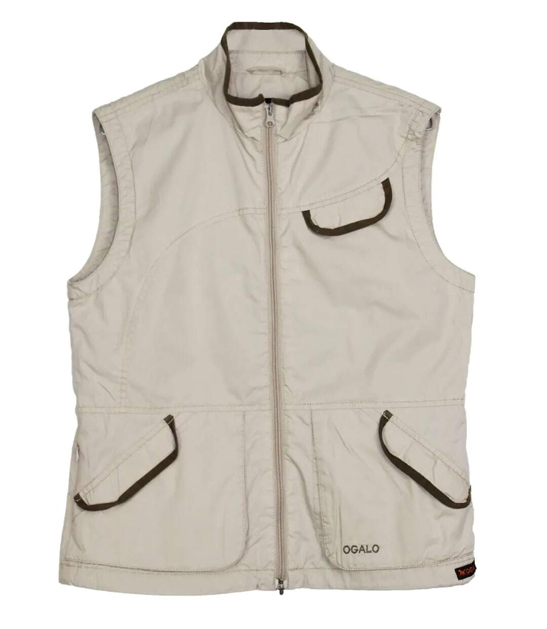 OGALO 211260U001 Gilet sans manches pour femme : Confort naturel en pur coton et élégance décontractée-2
