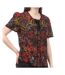 Blouse Noir à fleurs Femme Teddy Smith Cilly - M