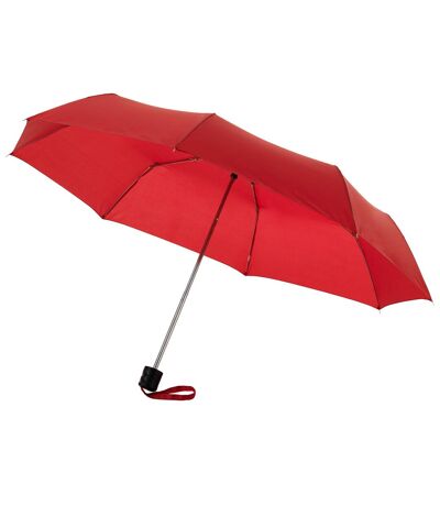 Bullet 21.5in Ida 3-Section Umbrella (Red) (24 x 97 cm) - UTPF911