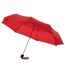 Bullet 21.5in Ida 3-Section Umbrella (Pack of 2) (Red) (24 x 97 cm) - UTPF2528