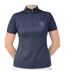 HyRIDER Womens/Ladies Signature Sports Shirt (Marine Blue/Red)