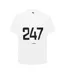 Unisex Adult 247 Oversized T-shirt White Represent-3
