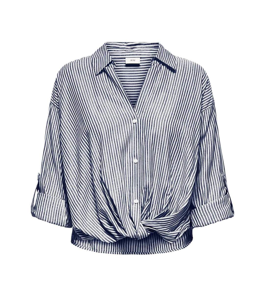 Chemise à rayures gris/blanc femme jdy selma-1