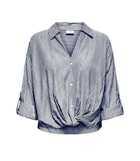 Chemise à rayures gris/blanc femme jdy selma