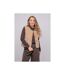 Gilet sans manches réversible effet peau lainée UPOKIA - Dona X Lisa-1