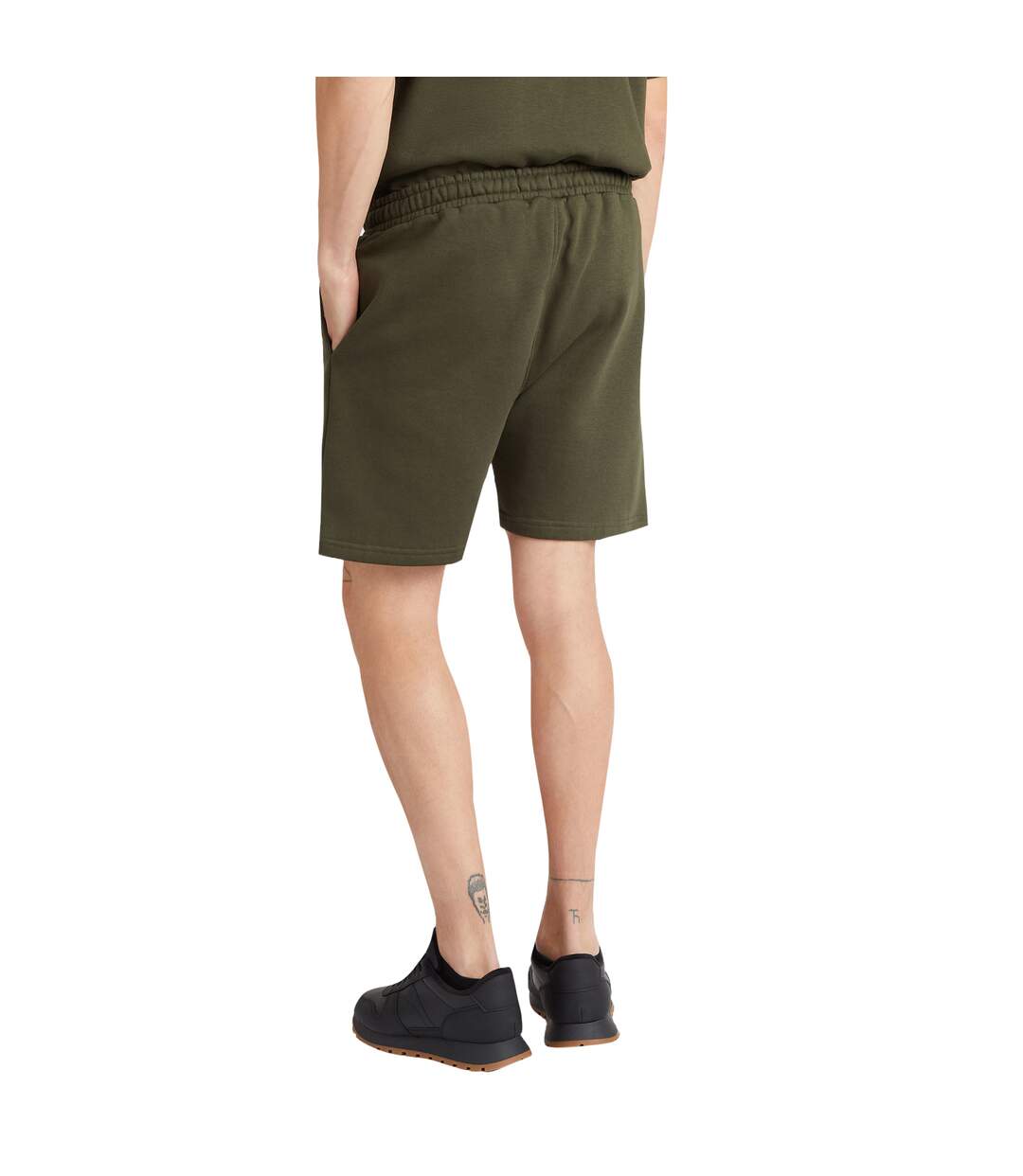 Mens Core Jog Shorts Forest Night Black Umbro-2