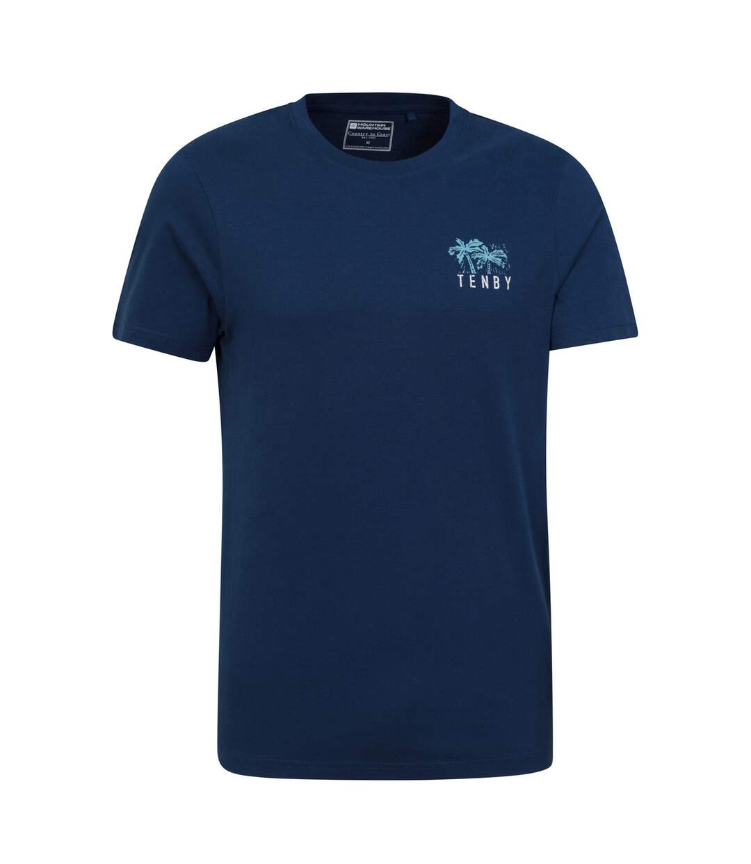 T-shirt tenby homme bleu marine Mountain Warehouse-3