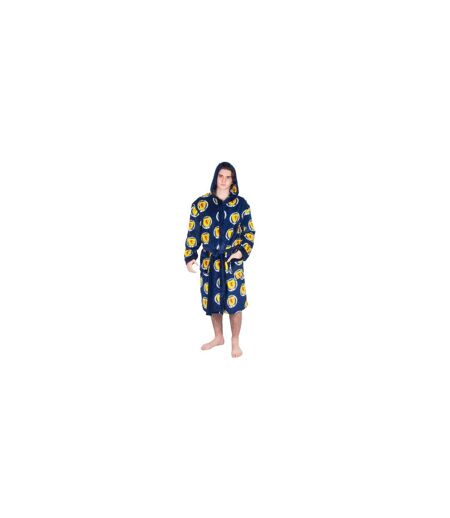 Robe De Chambre Motif/style Emblème Homme Bleu Marine Scotland