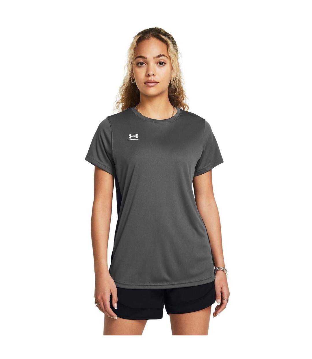 T-shirt Entraînement Challenger Femme Blanc Under Armour-2