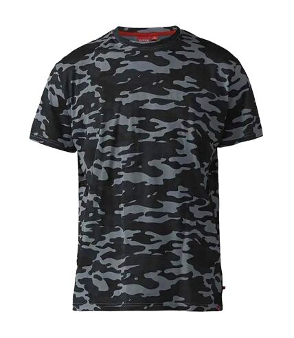 Duke Mens Gaston Kingsize Camouflage Print T-Shirt (Storm) - UTDC195