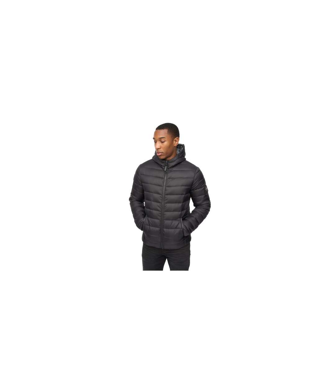 Veste Gattering Homme Noir Crosshatch-1