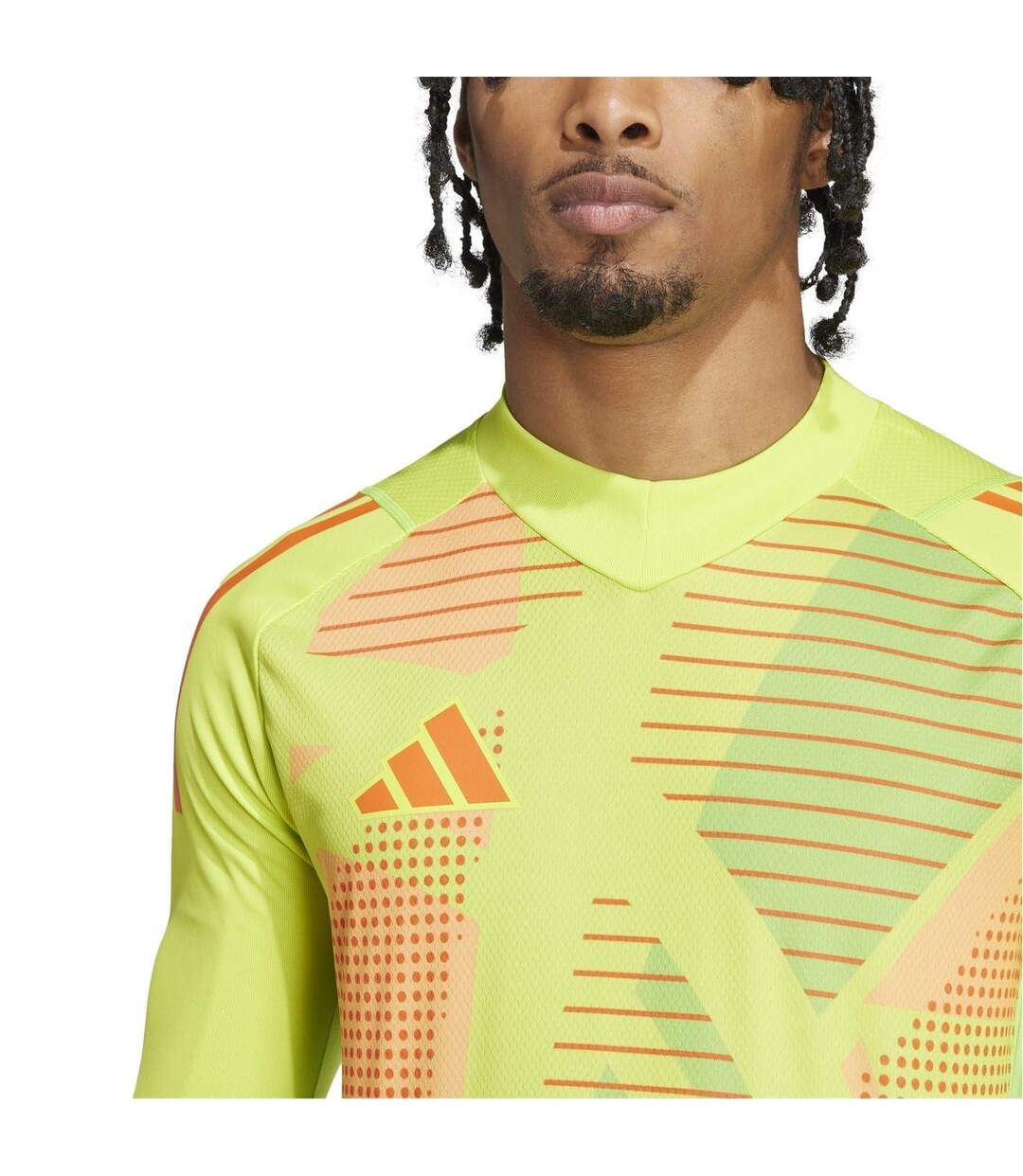 Maillot De Gardien De But Tiro Pro Homme Jaune Soleil Adidas-4