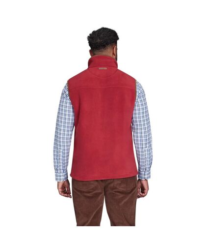 Veste sans manches homme bordeaux Raging Bull