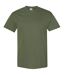 Gildan Mens Heavy Cotton Short Sleeve T-Shirt (Military Green) - UTBC481