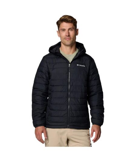 Mens Powder Lite Ii Hooded Jacket Black Columbia