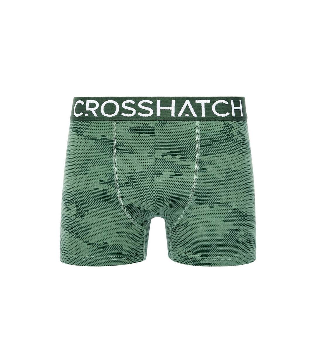 Boxers bresler homme vert Crosshatch-4