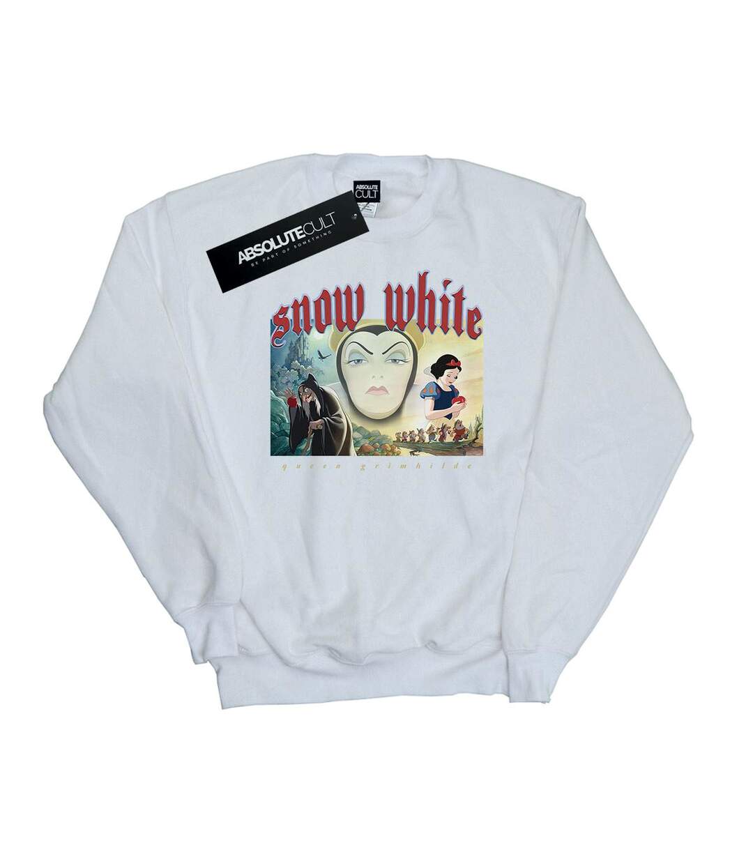 Disney Sweatshirt Womens/Ladies Snow White And Queen Grimhilde (Blanc) - UTBI12902-1