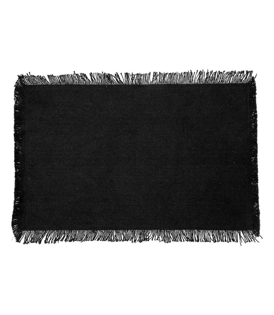 Set de Table Déco Maha 30x45cm Noir-1