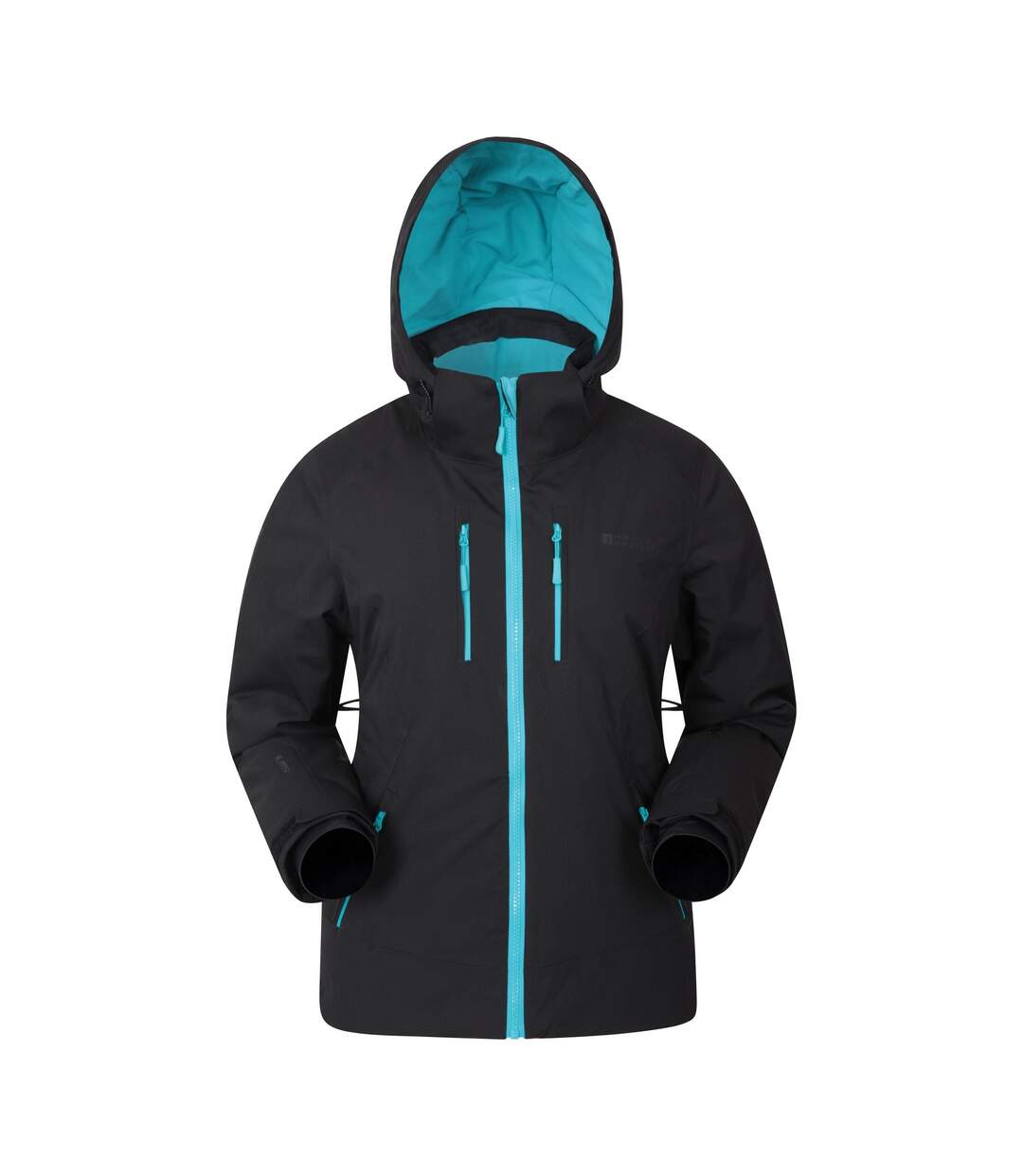 Blouson de ski slopestyle extreme femme carbone Mountain Warehouse-1