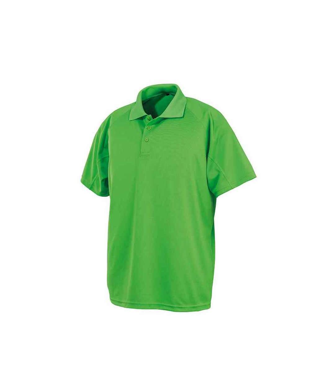 Polo performance aircool femme vert clair Spiro