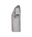 Womens/ladies Cooldry T-shirt Grey Melange Tee Jays-3