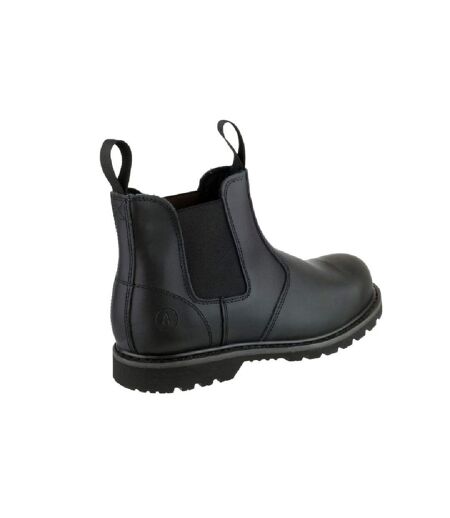 Chaussures Montantes De Sécurité Steel Unisexe Noir Amblers