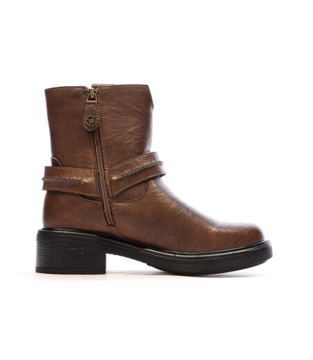 Bottines marrons femme chattawak cielo
