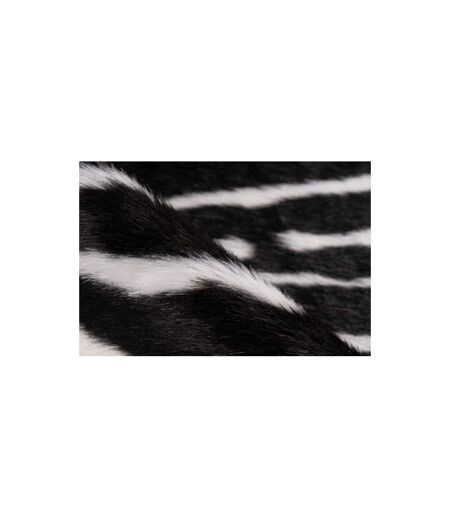 Tapis Imitation Peau de Zébre Desert 160x230cm Noir & Blanc