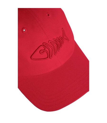 Bude logo twill baseball cap retro red Weird Fish