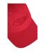 Bude logo twill baseball cap retro red Weird Fish-2