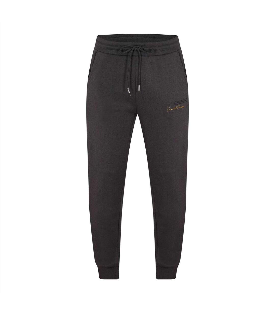 Pantalon De Jogging Legacy Homme Anthracite Criminal Damage-1