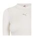 Womens/ladies Pro Vent Base Layer Top White Puma-4