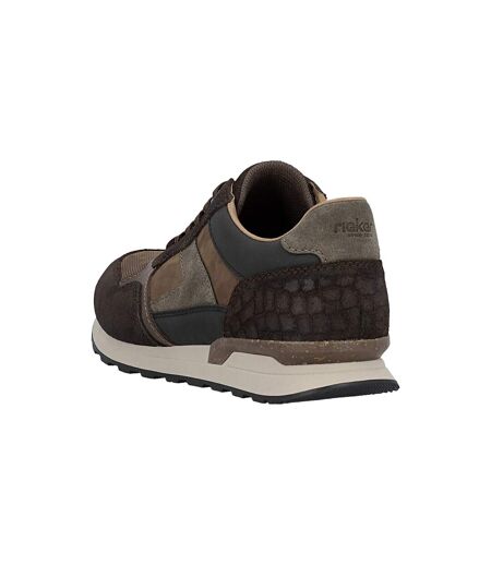 Basket Basse Cuir Rieker Rusty