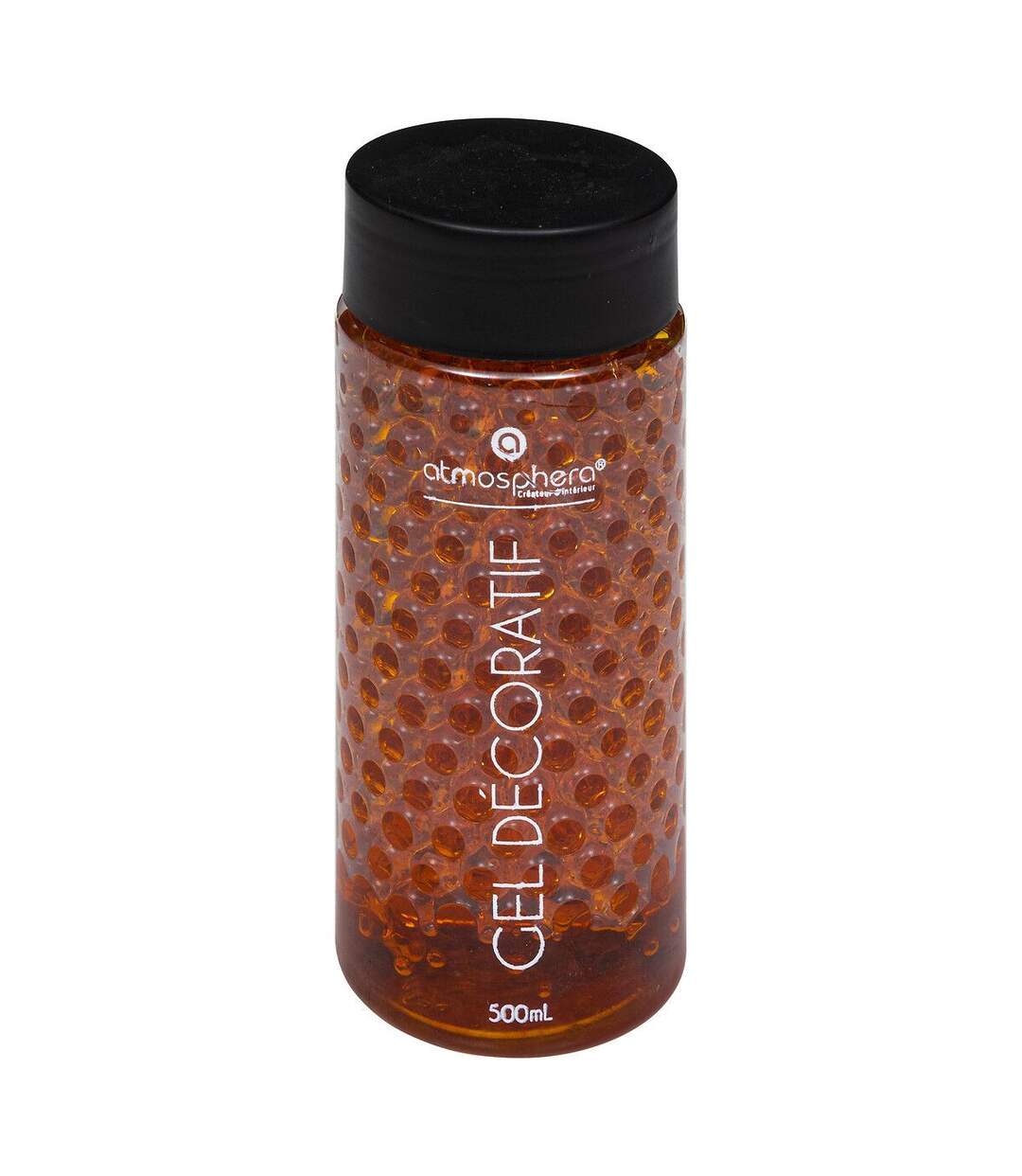 Gel Vase Crystal 500ml Orange Ambre-1