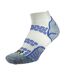 1000 Mile Womens/Ladies Lite Ankle Socks (Silver/Royal Blue) - UTCS212