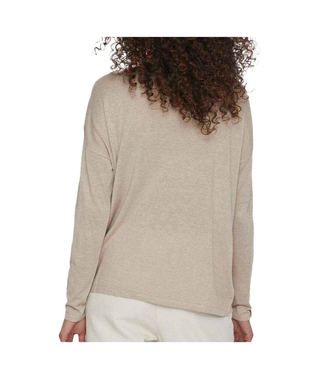 Pull Beige Femme Vila Bella - S-2